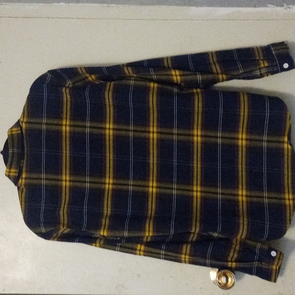 Men's ROMWE® Plaid Flannel - Slim fit - Picture 3 of 6